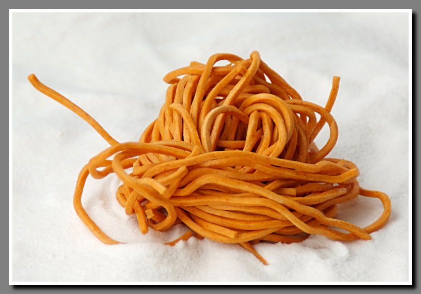 Spaghetti alla chitarra al peperocino
